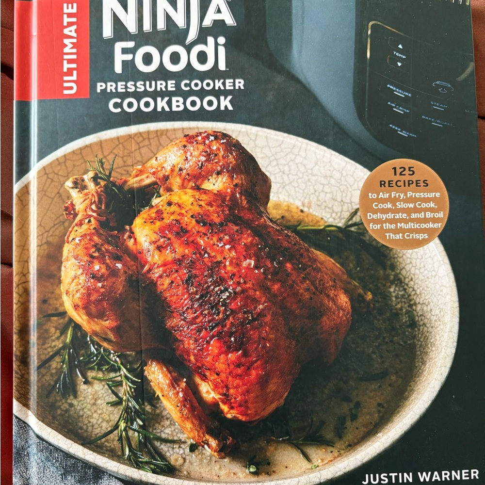 Ninja Foodi Recipe Book with Colorful Dish Images